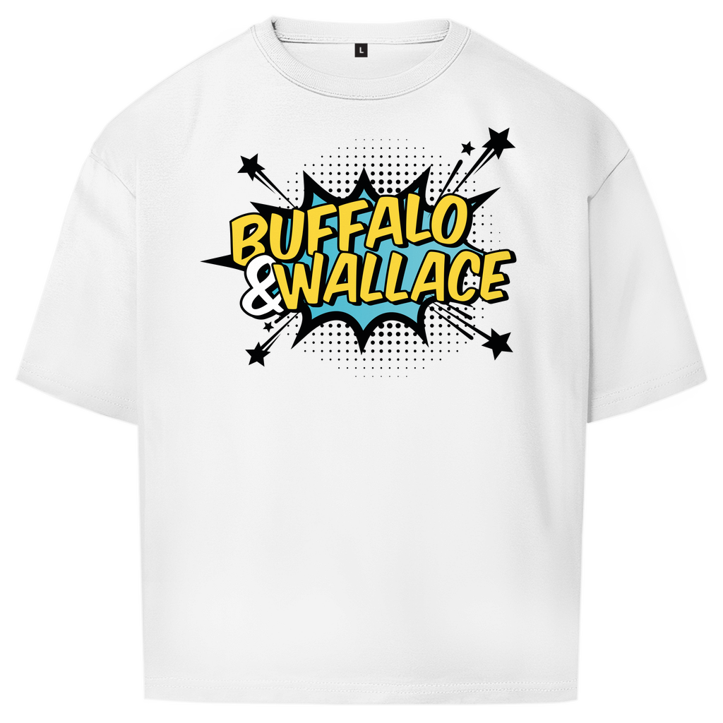 Oversize T-Shirt mit B&W Logo