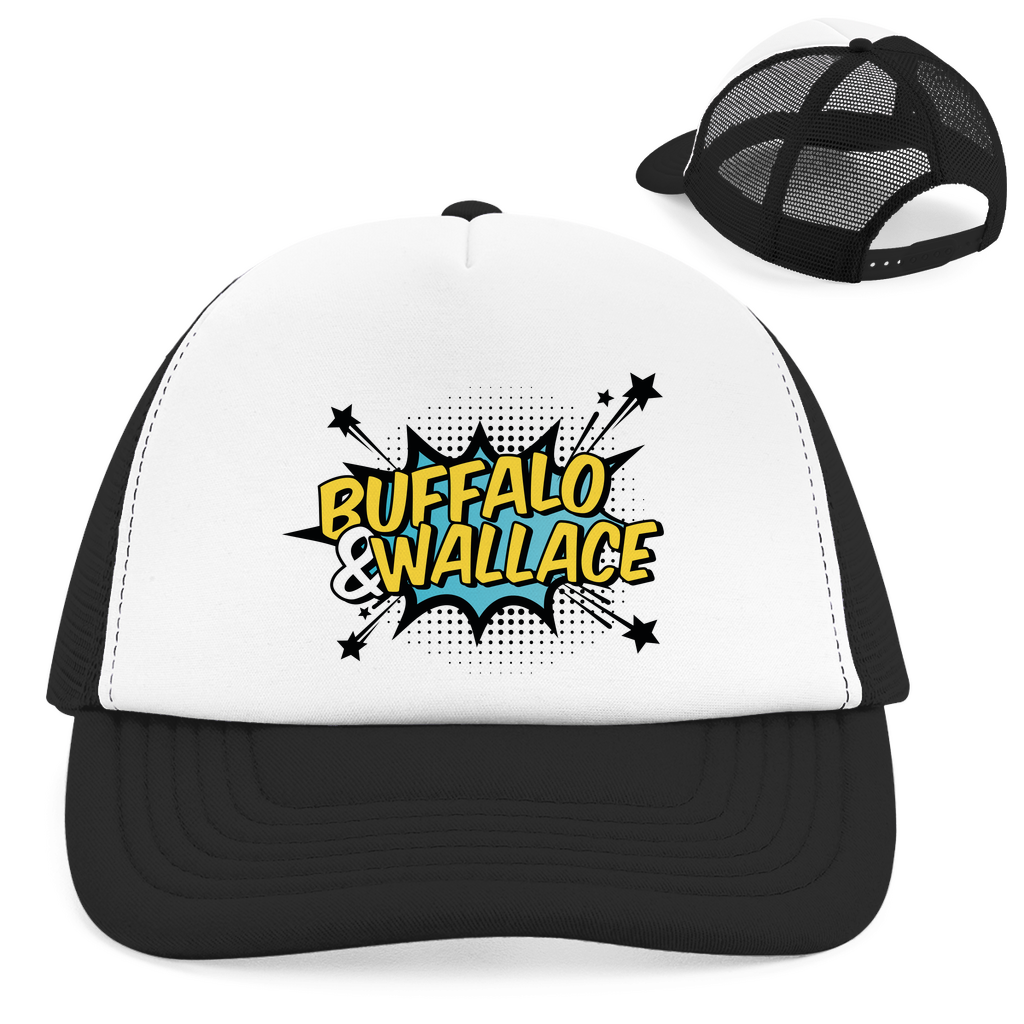Retro Trucker Cap mit B&W Logo