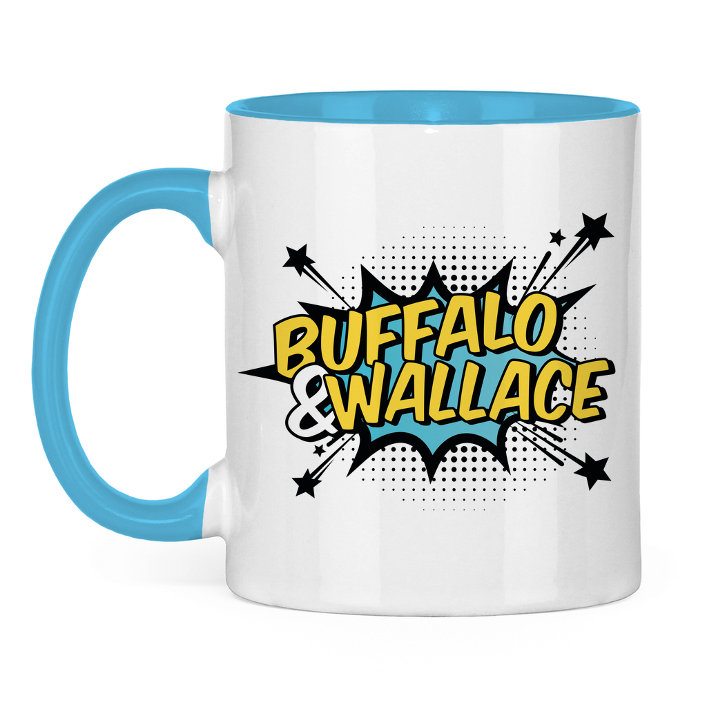 Tasse zweifarbig mit B&W Logo