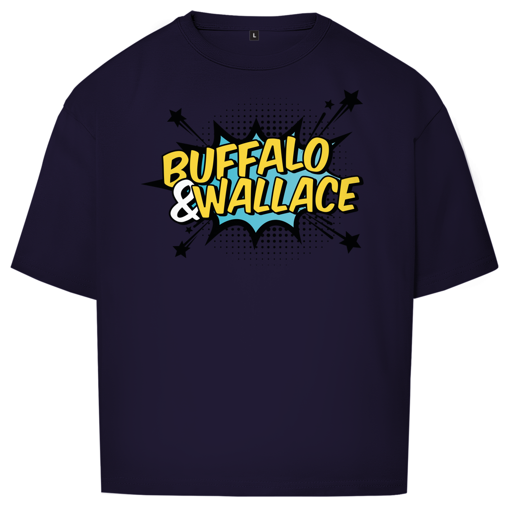 Oversize T-Shirt mit B&W Logo