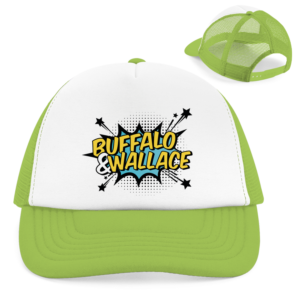 Retro Trucker Cap mit B&W Logo