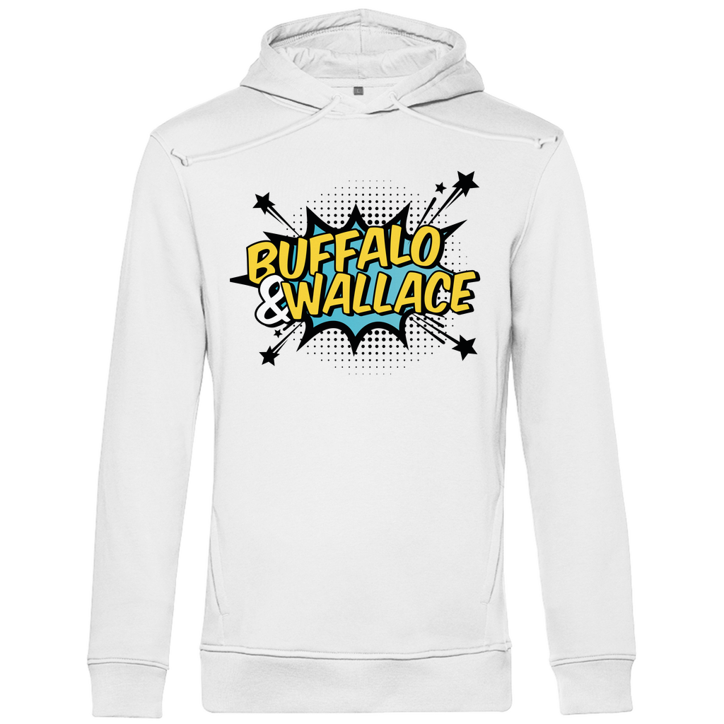 Herren Premium Bio Hoodie mit B&W Logo