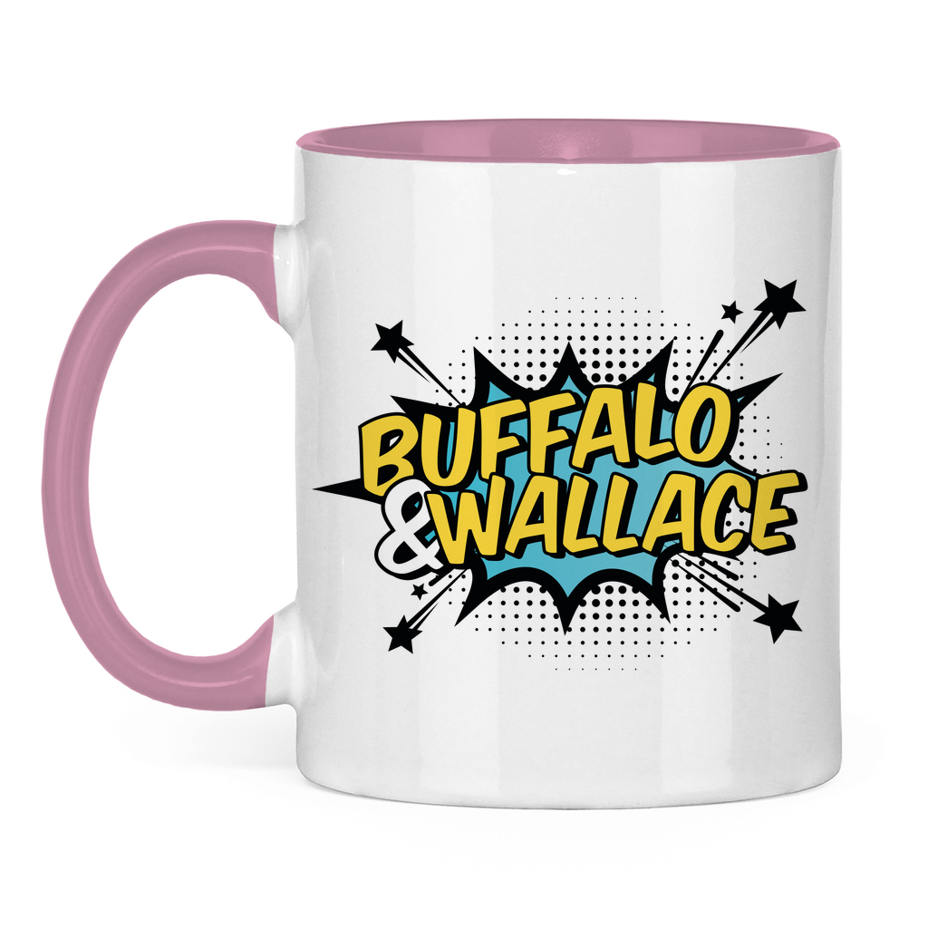 Tasse zweifarbig mit B&W Logo