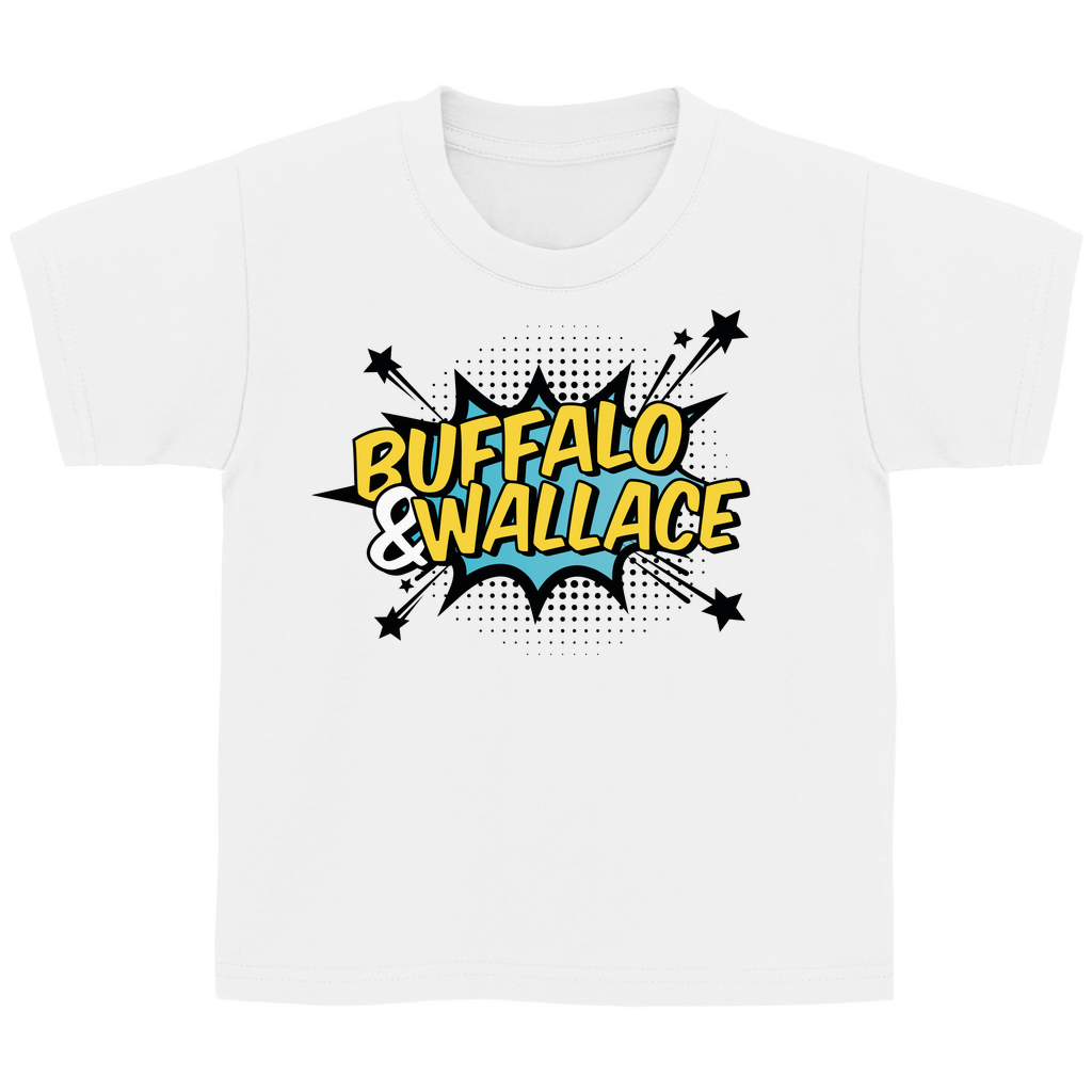 Kinder Basic T-Shirt mit B&W Logo