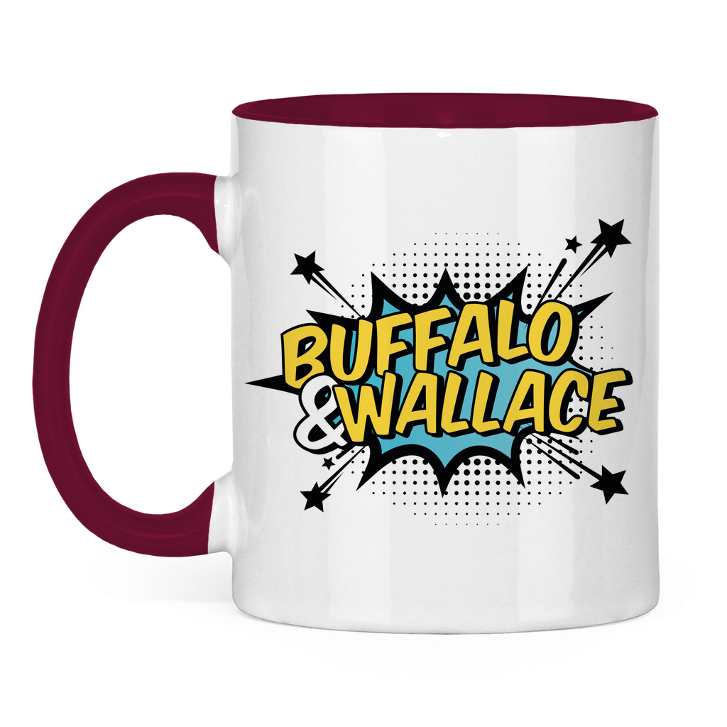 Tasse zweifarbig mit B&W Logo