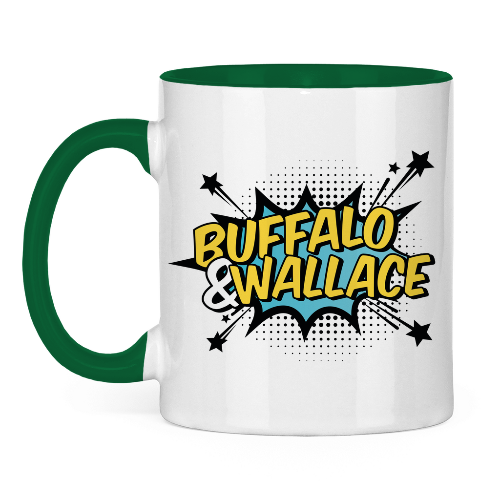 Tasse zweifarbig mit B&W Logo