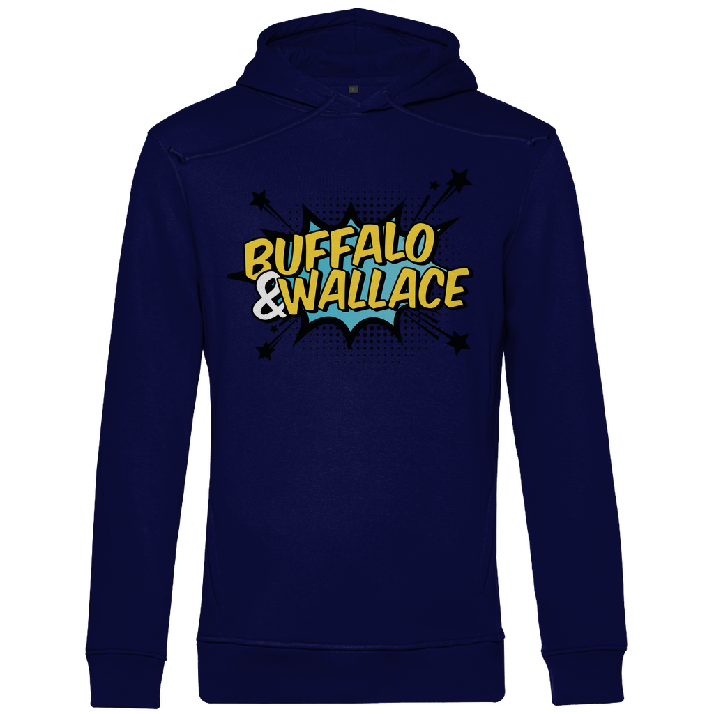 Herren Premium Bio Hoodie mit B&W Logo