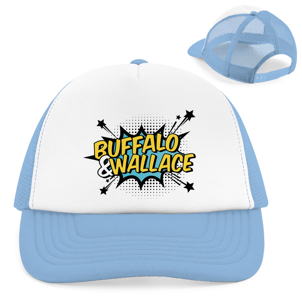 Retro Trucker Cap mit B&W Logo