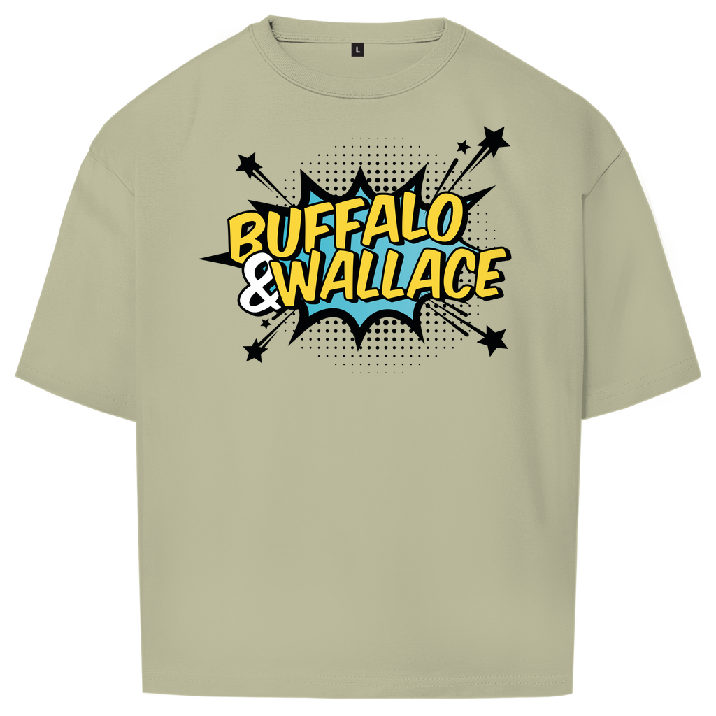 Oversize T-Shirt mit B&W Logo