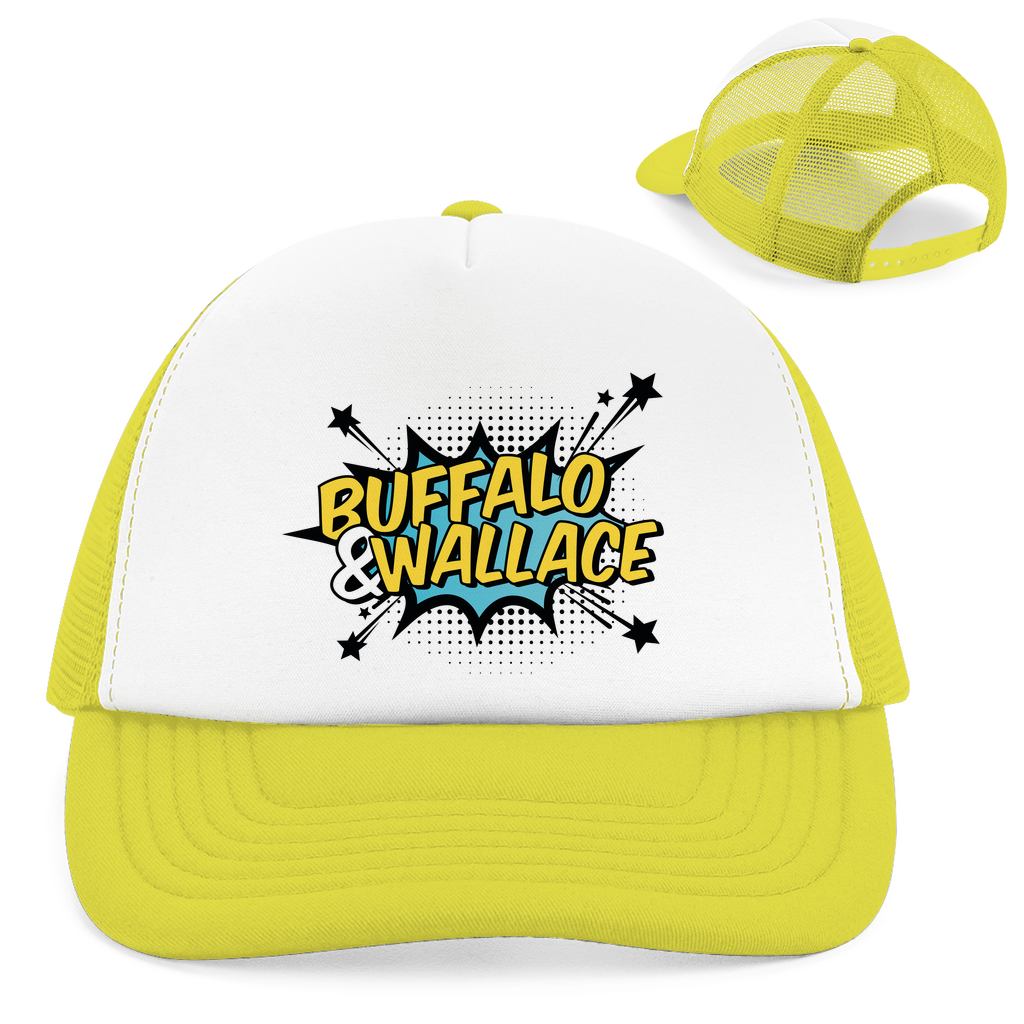 Retro Trucker Cap mit B&W Logo