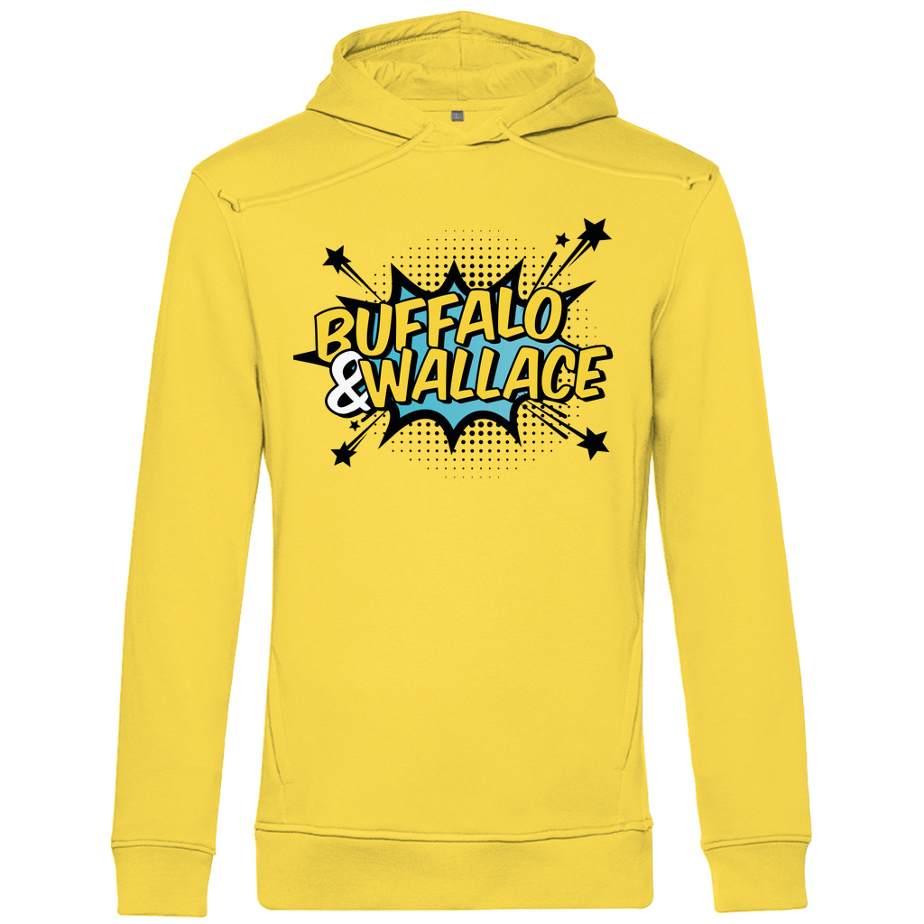 Herren Premium Bio Hoodie mit B&W Logo