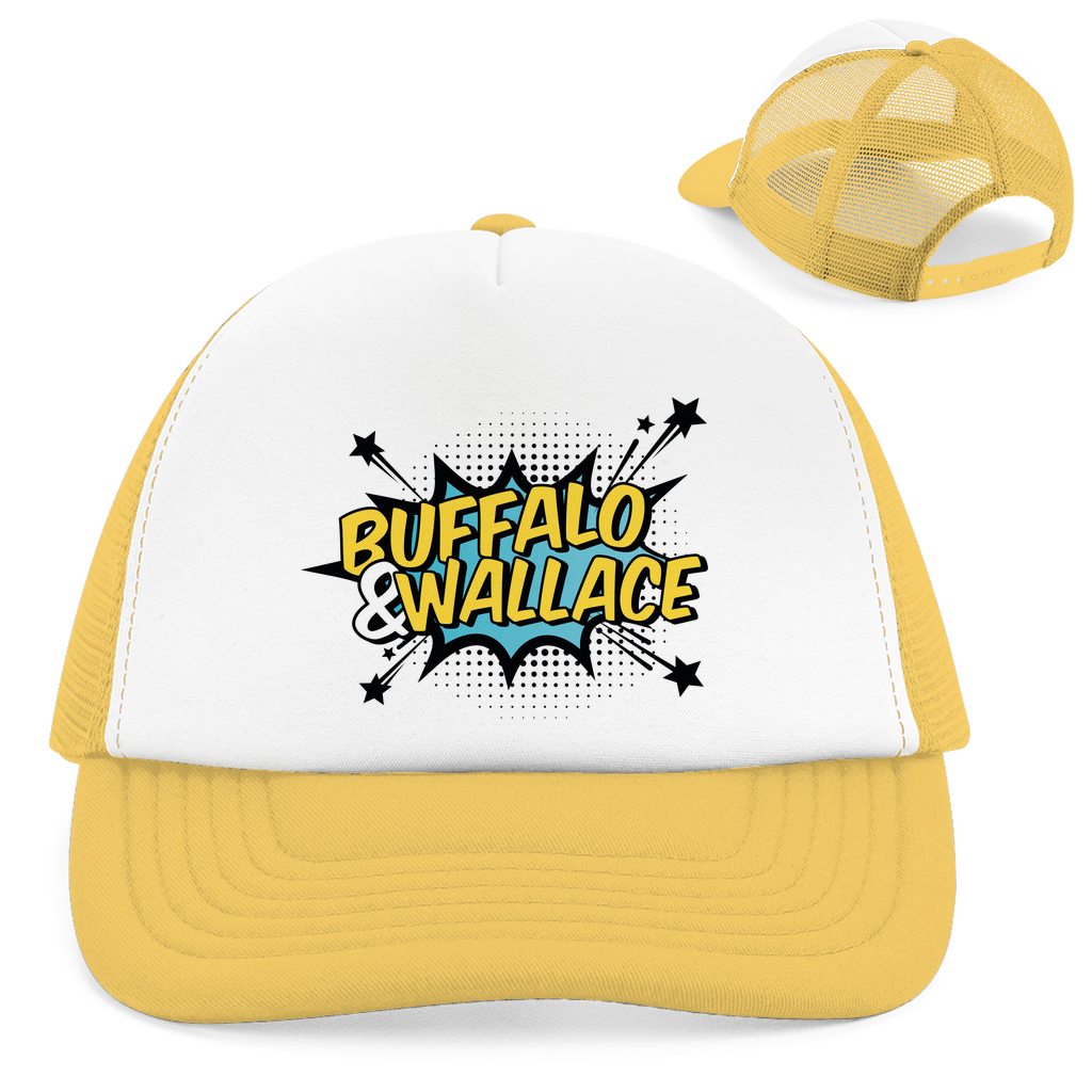 Retro Trucker Cap mit B&W Logo