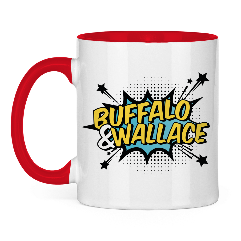 Tasse zweifarbig mit B&W Logo